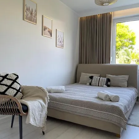 شقة Ogrod Victorii - Apartament Z Duzym Ogrodem, Tarasem I Altana غدانسك